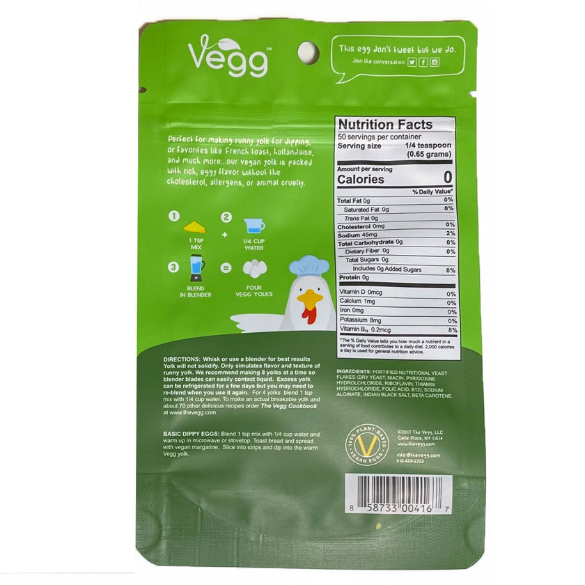 Vegan Egg Yolk The Vegg Egg Substitute Soy Free Egg Substitute