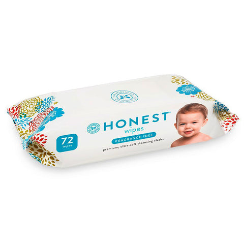 The Honest Company Fragrance Free Wipes 72 Honest Wipes