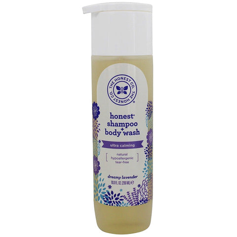 Honest Ultra Calming Shampoo Bodywash & Conditioner Dreamy Lavender Bundle 10 oz