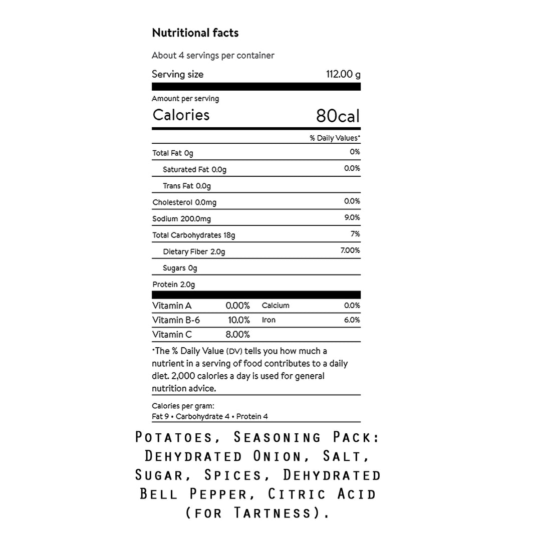 Microwavable Vegan Savory Herb 1 lb. The Little Potato Company