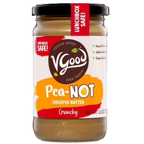 VGood PeaNOT Chickpea Butter Crunchy Spread - 11 oz. | Vegan Black Market