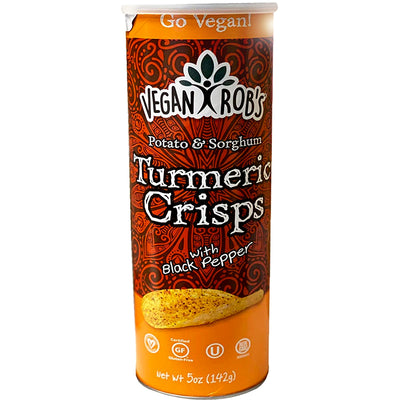 Potato & Sorghum Turmeric Crisps with Black Pepper - 5 oz.