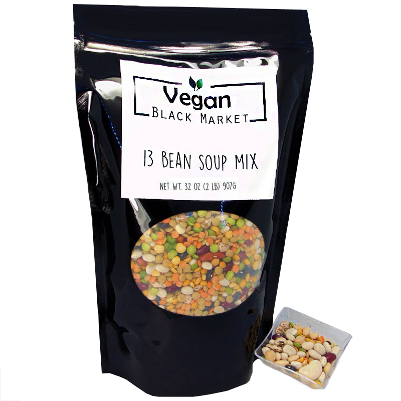 Premium 13 Bean Soup Mix 32 oz. by Vegan Black Market