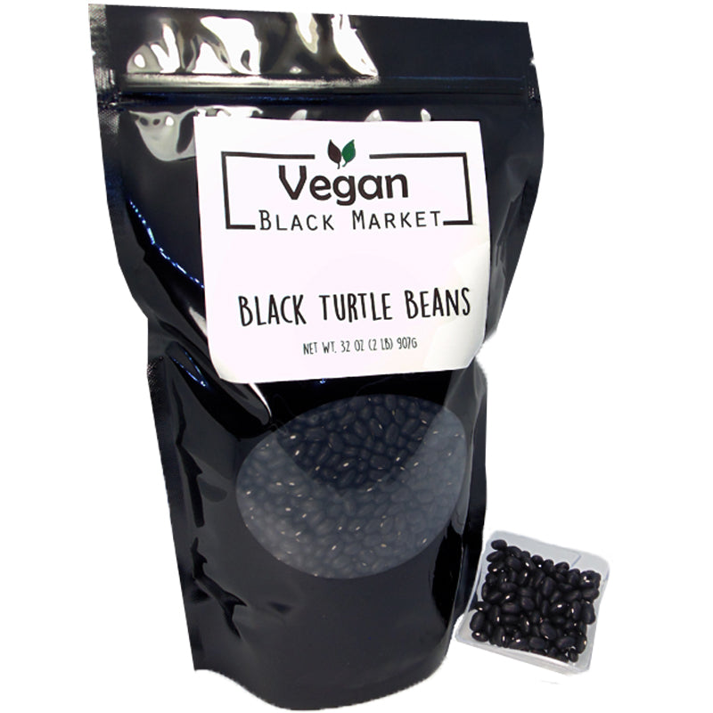 Premium Black Turtle Beans 32 oz. by Vegan Black Market