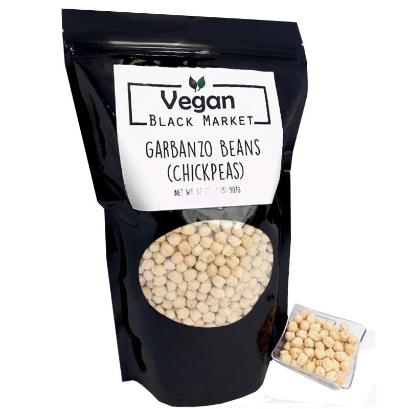 Premium Garbanzo Beans (Chickpeas) 32 oz. by Vegan Black Market