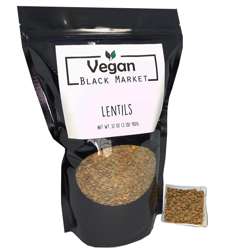 Premium Lentils 32 oz. by Vegan Black Market