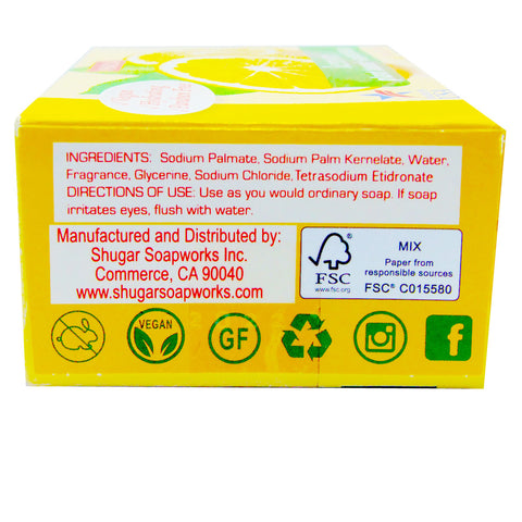 Venezia Plant Based Vegan Lemon Scented Soap Bar - 6.25 oz.