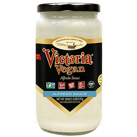 Victoria Fine Foods Vegan Alfredo Sauce - 18 oz. | Vegan Black Market