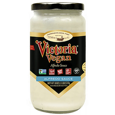 Victoria Fine Foods Vegan Alfredo Sauce - 18 oz.