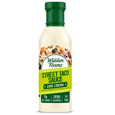 Walden Farms Street Taco Sauce Lime Crema - 12 fl oz.