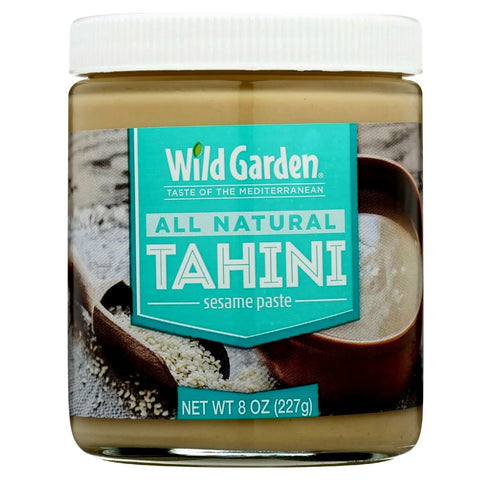 All Natural Tahini Sesame Paste - 8 oz. | Wild Garden | Tahini Paste