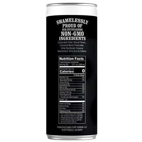 Yerbae Enchanced Sparkling Water Pineapple Coconut, 12 Oz. Cans - 4 pk
