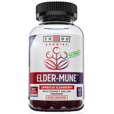 Zhou Elder-Mune Elderberry Gummies 60 ct.