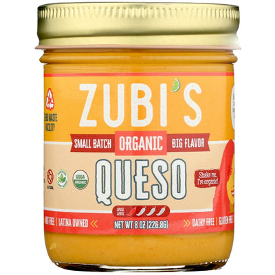 Zubis Organic Dairy Free Queso Dip - 8 oz.