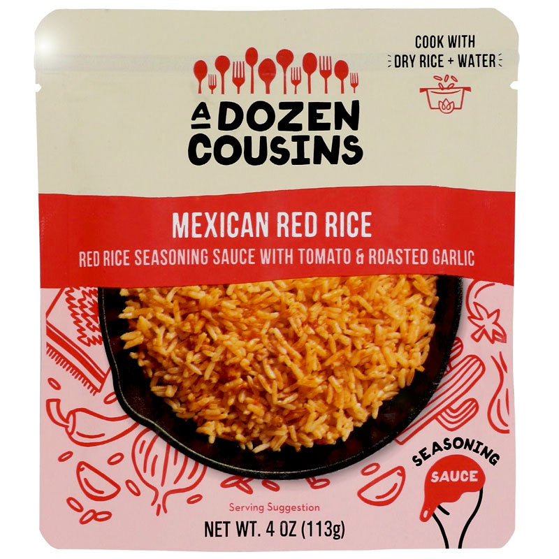A Dozen Cousins Mexican Red Rice Seasoning Sauce - 4 oz