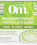 Om Mushroom Mushroom Powered Matcha Latte Blend - 2.82 oz | om mushroom matcha latte | Vegan Black Market