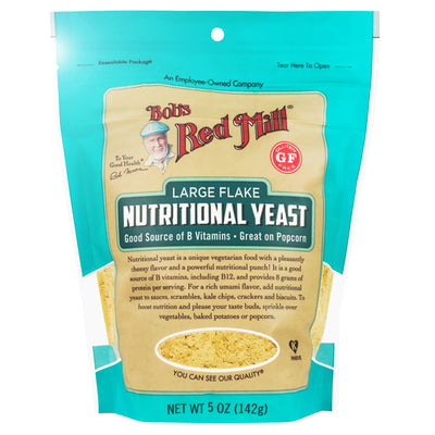 Bob's Red Mill Nutritional Yeast 5 oz | Vegan Yeast | Nutritional Yeast Flakes