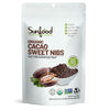 Sunfood Superfoods Organic Cacao Nibs Sweetened - 4 oz | Vegan Black Market