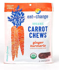 Eat The Change Organic Carrot Chews Ginger Turmeric - 4.2 oz | Eat The Change | Vegan Black Market