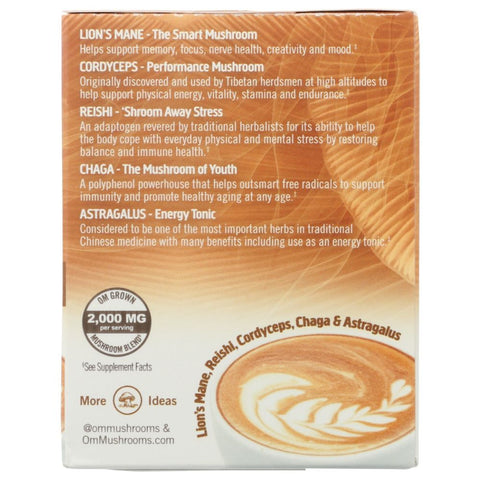 Om Mushroom Coffee Latte Blend - 2.82 oz