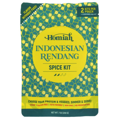 Homiah Indonesian Rendang Spice Kit - 7 oz | Homiah | Vegan Black Market