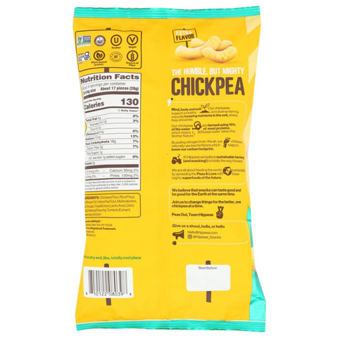 Hippeas Chickpea Puffs Flavor Blast Vegan White Cheddar Explosion - 3.75 oz