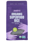 Jasberry Organic Superfood Rice - 15 oz | Black Rice | Vegan Black Market | Jasberry