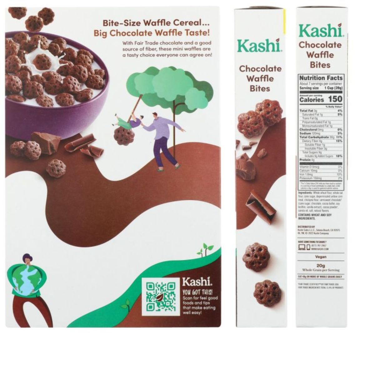 Kashi Chocolate Crisp Kashi Chocolate Bites Kashi Vegan Cereal