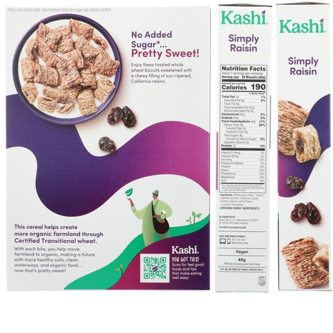 Kashi Simply Raisin Cereal - 15.6 oz.