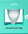 Lunette Menstrual Cup Size 1 Clear - 1 Pc. Lunette Menstrual Cup | Lunette Cup | Lunette Period Cup | Cervix Menstrual Cups