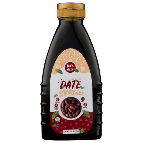 Lets Date Organic Date Syrup - 14.1 oz