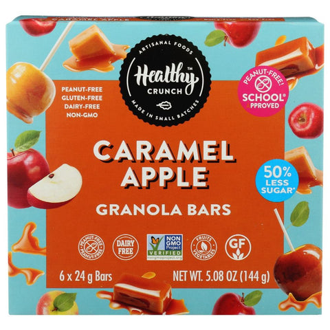 Healthy Crunch Caramel Apple Granola Bars - 5.08 oz | Vegan Black Market