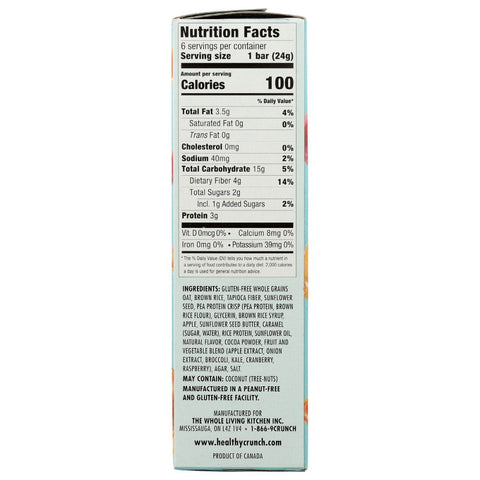 Healthy Crunch Caramel Apple Granola Bars - 5.08 oz