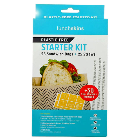 Lunchskins Plastic Free Starter Kit - 1 box