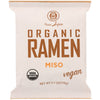 Muso From Japan Organic Ramen Vegan Miso - 4.1 oz. Vegan Miso Ramen | Vegan Ramen Noodles | Vegan Instant Ramen | Muso From Japan