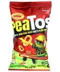 Peatos Pizza Cheesy Ring - 3 oz. Peatos | Peatos Onion Rings | Peatos Snacks | Peatos Chips | Vegan Peatos
