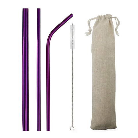 Stainless Steel Straws 5pc