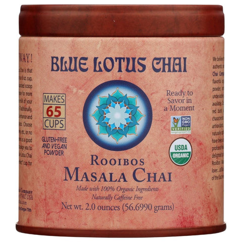 Blue Lotus Chai Rooibos Masala Chai - 2 oz | Vegan Black Market