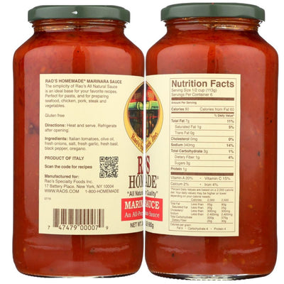 Rao's Homemade All Purpose Tomato Marinara Sauce - 24 oz.
