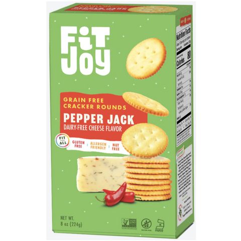 FitJoy Cracker Rounds Pepper Jack  | FitJoy | Vegan Black Market