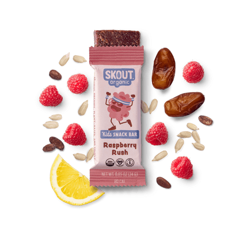 Skout Organic Kids Snack Bars Raspberry Rush - 6 ct/0.85oz.
