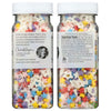 Supernatural Sprinkles Rainbow Starfetti Vegan Sprinkles - 3 oz.
