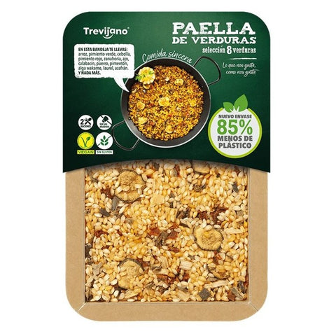 Trevijano 8 Vegetable Vegan Paella - 9.8 oz | Vegan Black Market