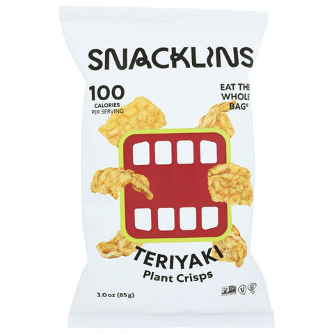 Snacklins Teriyaki Plant Crisps - 3 oz | Snacklins Chips  | Snacklins | Vegan Black Market