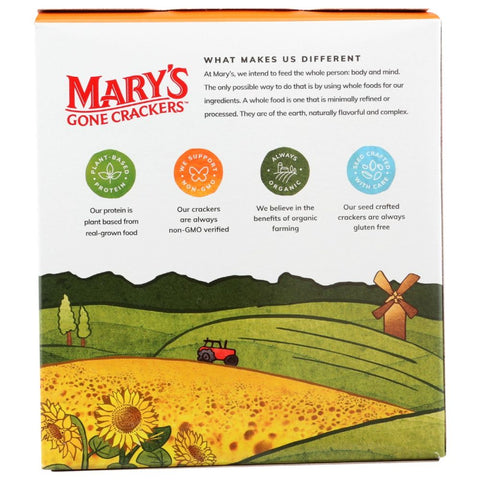 Mary's Gone Crackers Super Seed Everything Crackers - 5.5 oz